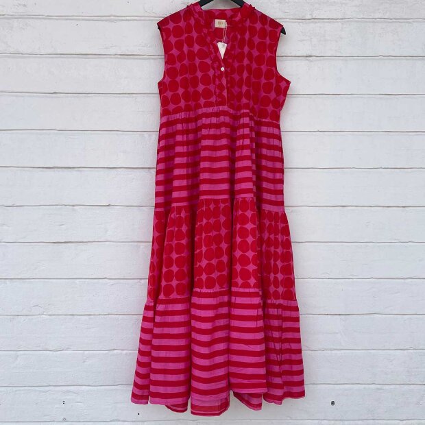 WAUW - BOLOGNE DRESS | RØD/PINK
