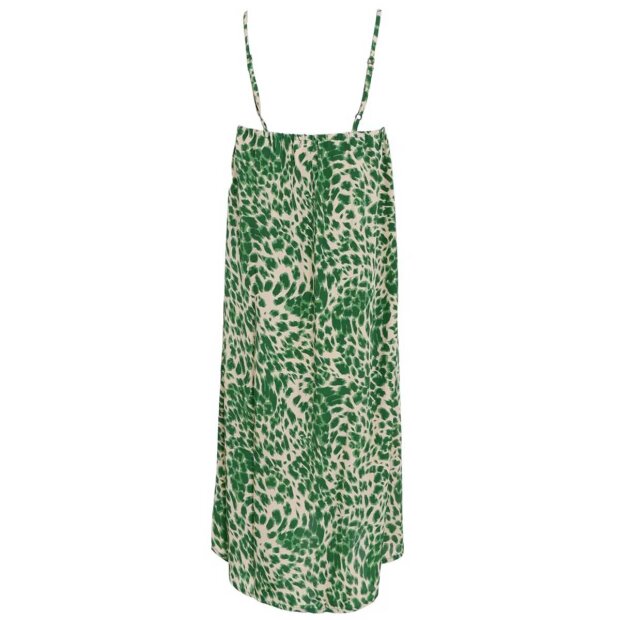 BLACK COLOUR - LUNA SHORT BOHO STRAPDRESS | GREEN LEO