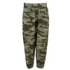 BLACK COLOUR - ABBIE BARREL PANTS | CAMOUFLAGE