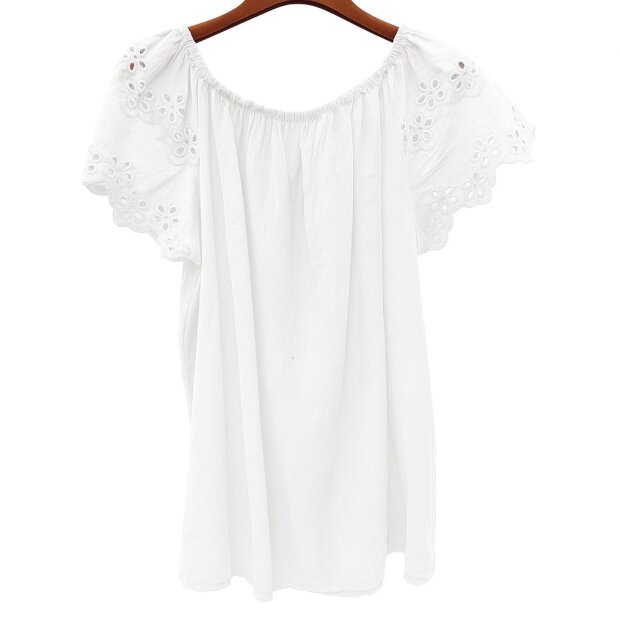 MARTA DU CHATEAU - RANDI TOP | WHITE