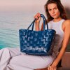 HANDED BY - PARIS SHOPPER SMALL | OCEAN BLUE