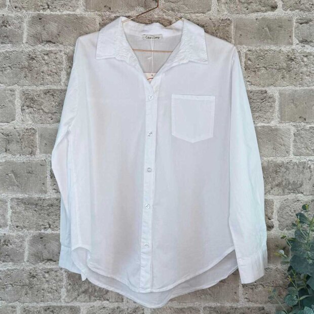 CABANA LIVING - CITI SKJORTE | WHITE