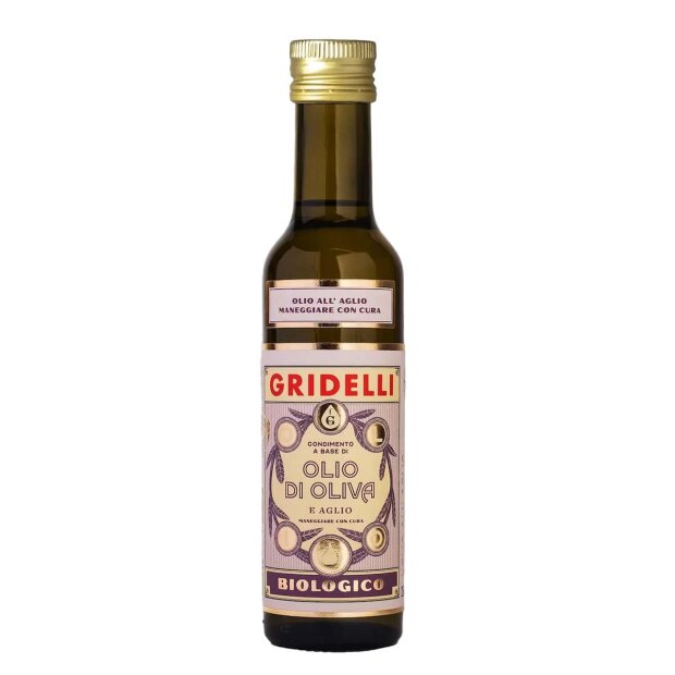 GRIDELLI - OLIO AL AGLIO, 250ML