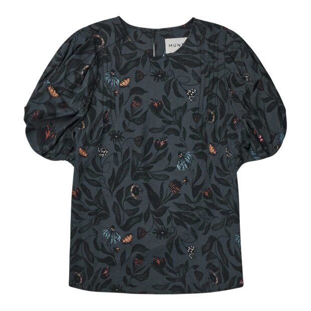 MUNTHE - LUSTANNA TOP | CHARCOAL