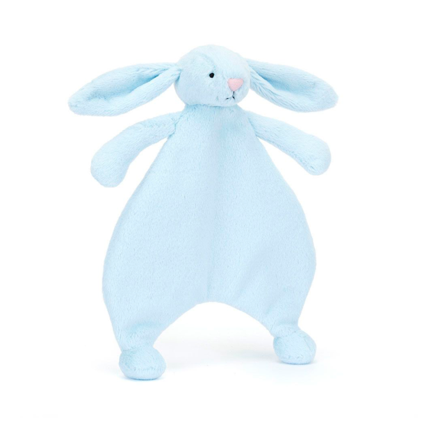 JELLYCAT - BASHFUL BUNNY COMFORTER | BLUE