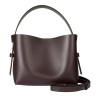 SECOND FEMALE - LEATA LEATHER BAG | CHOCOLATE PLU