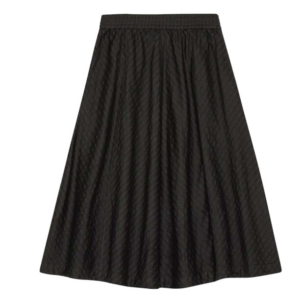 MOSHI MOSHI MIND - PIN TWILL SKIRT | MOONLESS NIGHT