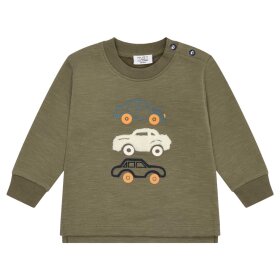HUST AND CLAIRE - SOFUS LOOP CARS SWEATSHIRT | TURTLE