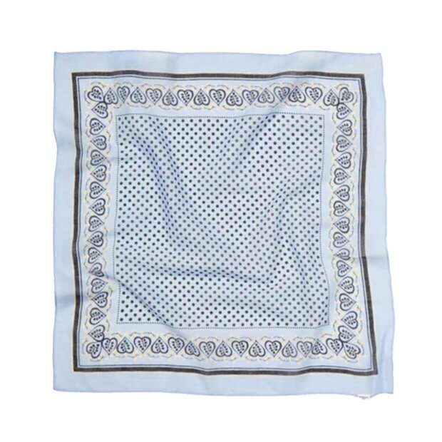 BECK SØNDERGAARD - HEARTY COTTA SCARF | KENTUCY BLUE