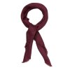 BECK SØNDERGAARD - CASHMA SMALL SCARF | BURGUNDY BECK SØNDERGAARD - CASHMA SMALL SCARF | BURGUNDY