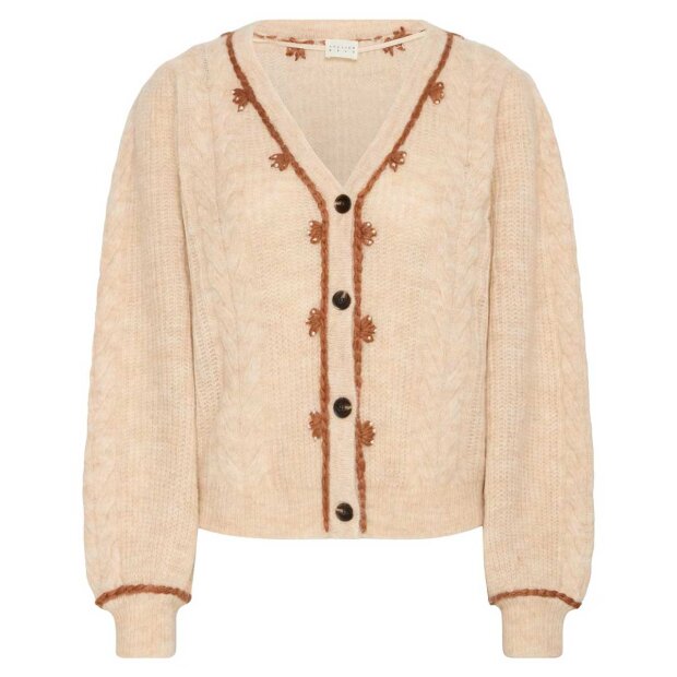 ATELIER REVE - MEMOIR CARDIGAN | SMOKE GRAY MELANGE