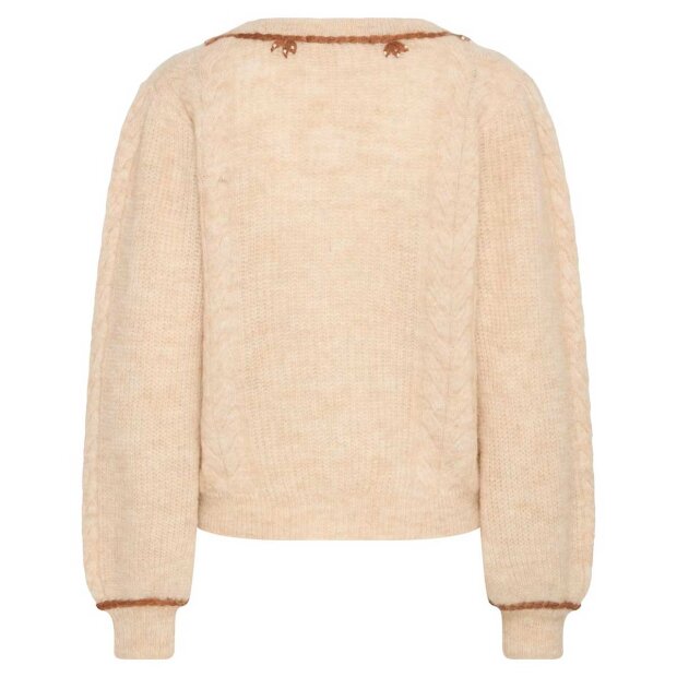 ATELIER REVE - MEMOIR CARDIGAN | SMOKE GRAY MELANGE