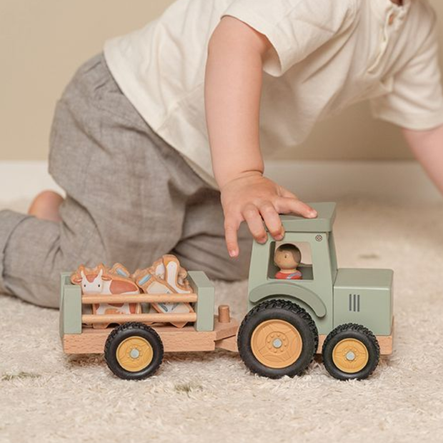 LITTLE DUTCH - TRAKTOR M/TRAILER LITTLE FARM