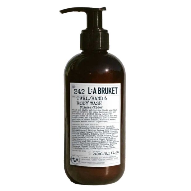 LA BRUKET - HAND/BODYSOAP 240 ML | ELDER