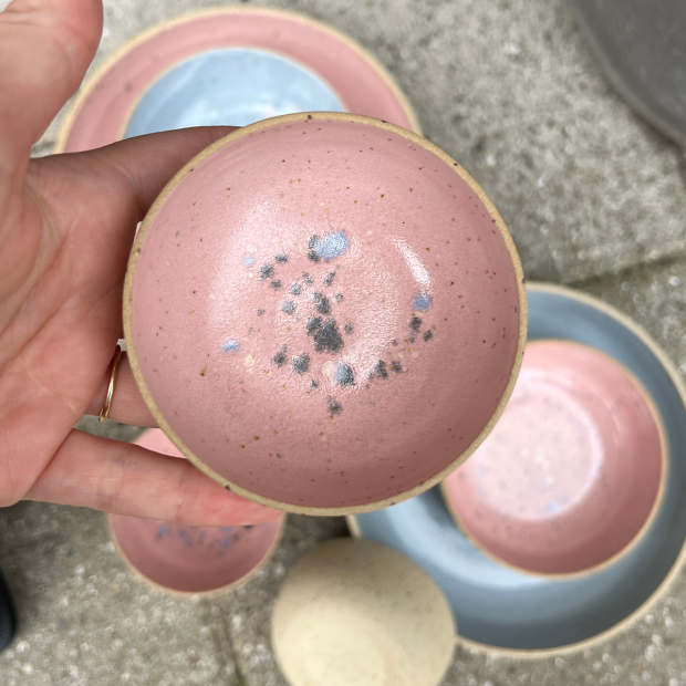 STINEMEI KERAMIK - RÅSKÅL MINI | ROSA