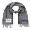 LALA BERLIN - SCARF SVEA WOOL MIX | LIGHT GREY LALA BERLIN - SCARF SVEA WOOL MIX | LIGHT GREY