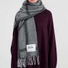 LALA BERLIN - SCARF SVEA WOOL MIX | LIGHT GREY LALA BERLIN - SCARF SVEA WOOL MIX | LIGHT GREY