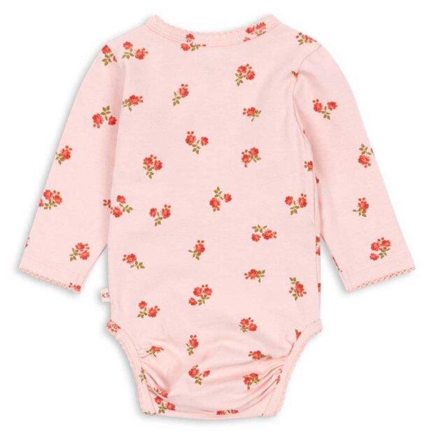 KONGES SLØJD - BASIC LS NEWBORN BODY | ROSA PINK