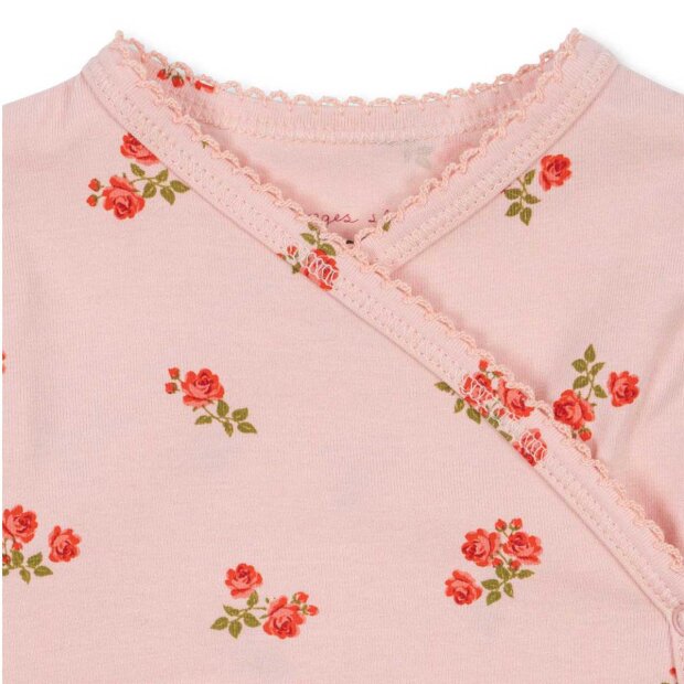 KONGES SLØJD - BASIC LS NEWBORN BODY | ROSA PINK