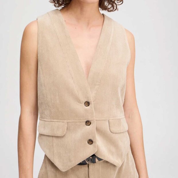 MUNTHE - LILLIAN VEST | LATTE