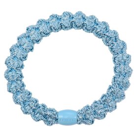 BON DEP - KKNEKKI HÅRELASTIK | LACE SEA BLUE GLITTER