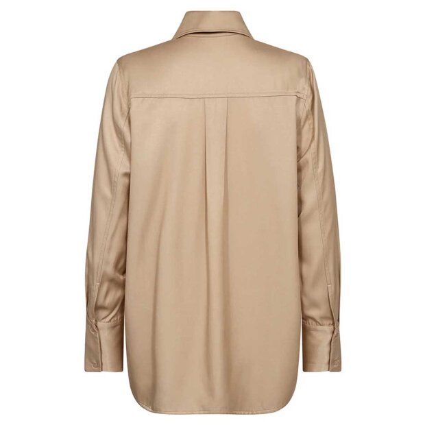 DEPECHE - CINDY SHIRT | CHAMPAGNE