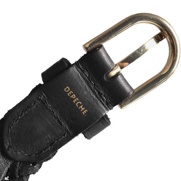 DEPECHE - JEANS BÆLTE | BLACK