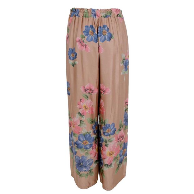 BLACK COLOUR - EMME FLOWER PANTS | FRAPPE