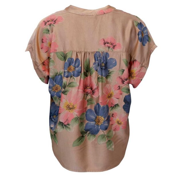 BLACK COLOUR - EMME S/S BLOUSE | FRAPPE