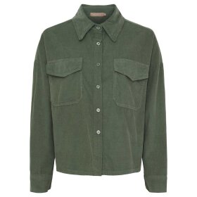 MARTA DU CHATEAU - BIRDIE SHIRT | KAKI