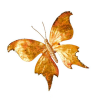 SPEEDTSBERG - SOMMERFUGL M/CLIPS 18X15 CM | AMBER