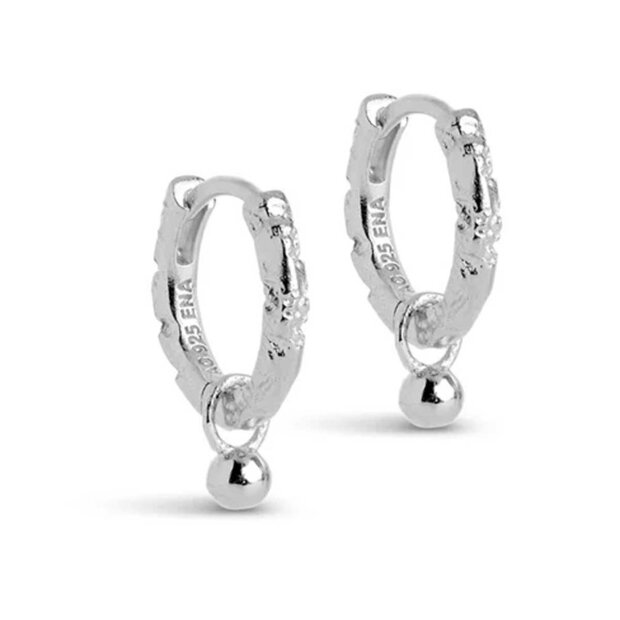 ENAMEL COPENHAGEN - BELLE HOOPS | SØLV