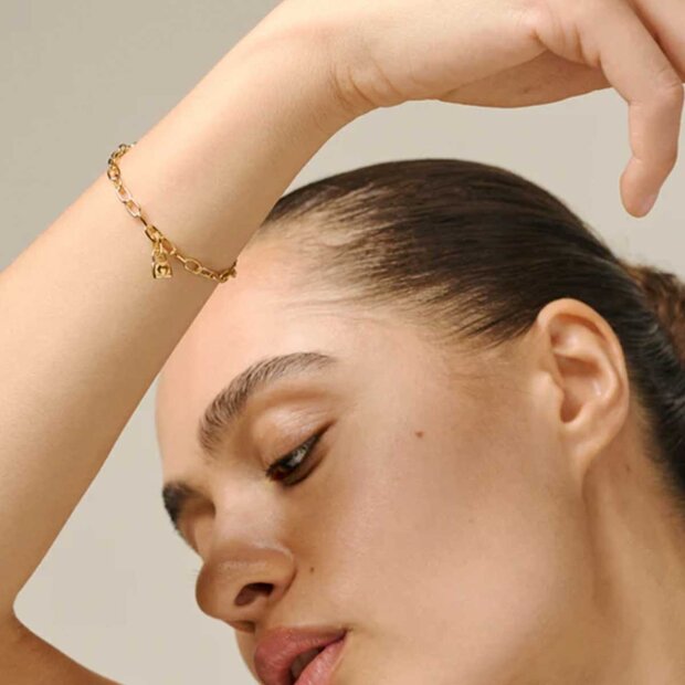 ENAMEL COPENHAGEN - CHARM - FORGYLDT | LOCKED LOVE