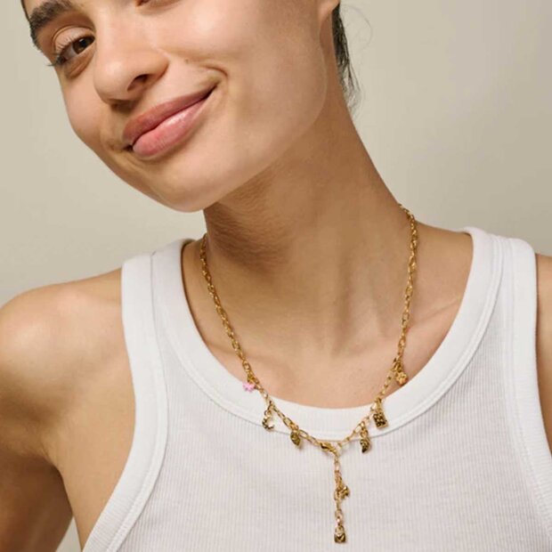 ENAMEL COPENHAGEN - CHARM - FORGYLDT | LOCKED LOVE