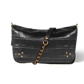 JEROME DREYFUSS - BOBI S TASKE | IMPRIMÉ CROCO NOIR