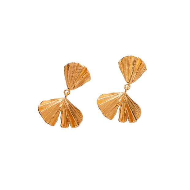 PERNILLE CORYDON - AUTUMN LEAF EARRINGS | FORGYLDT
