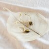 A BEAUTIFUL STORY - BRAVERY TIGER EYE EARRINGS