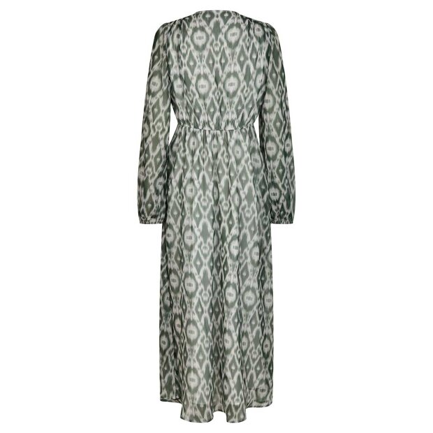 NEO NOIR - SILFI GRAPHIC FADE DRESS | DUSTY GREEN