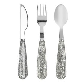 KONGES SLØJD - SPARKLY CUTLERY | SPARKLING BLUE