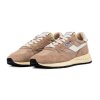 AUTRY - REELWIND LOW NYLON & SUEDE | PEPPER/WHITE
