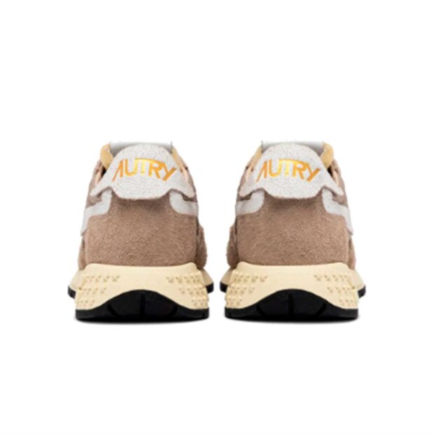 AUTRY - REELWIND LOW NYLON & SUEDE | PEPPER/WHITE