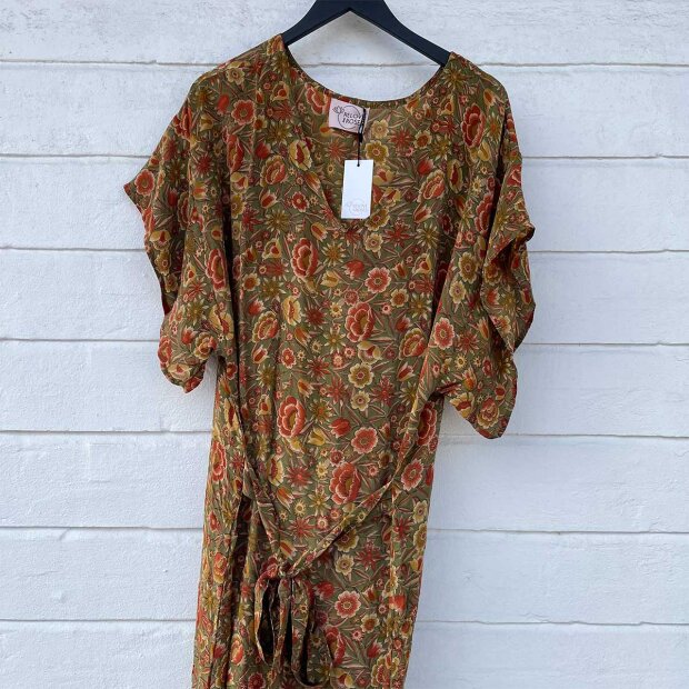 RELOVE AND ROSES - IDA DRESS | OLIVE FLOWER