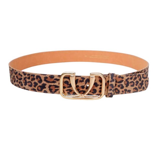 BLACK COLOUR - UMA BELT | NATURAL LEO