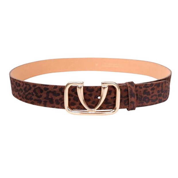 BLACK COLOUR - UMA BELT | MOCCA LEO