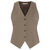 MARTA DU CHATEAU - RAINEY VEST | BROWN