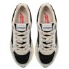 AUTRY - HYPERWAY LOW LAMINATED LEATHER & MESH | SILVER/BLACK