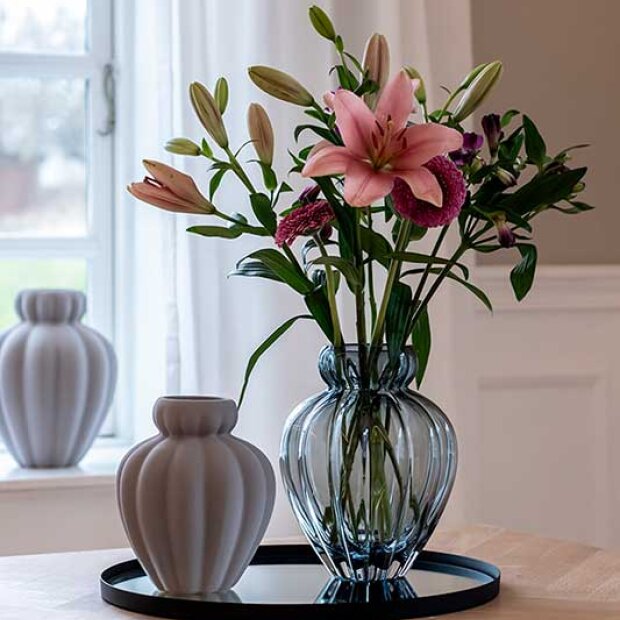 SPECKTRUM - AUDREY VASE - MEDIUM | PETROL BLUE