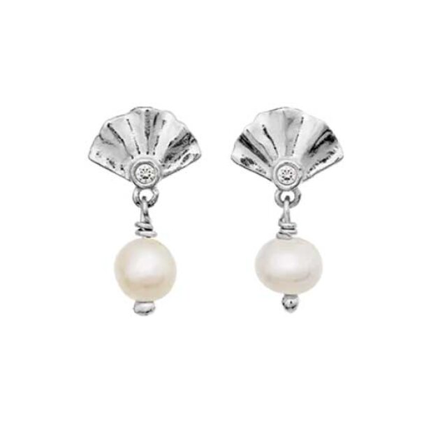 MAANESTEN - ODETTE EARRINGS | SØLV