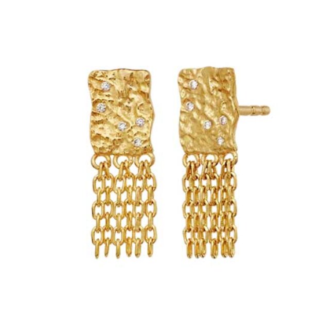 MAANESTEN - PIETRA EARRINGS | FORGYLDT
