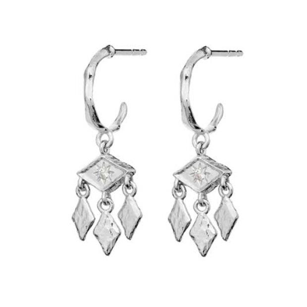 MAANESTEN - EDWINA EARRINGS | SØLV